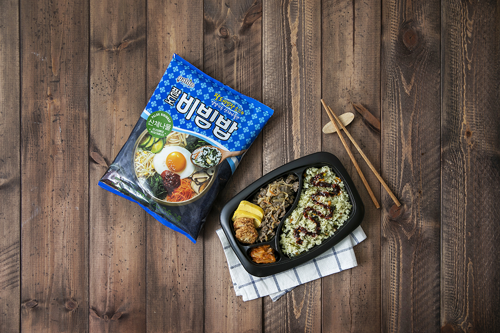 팔도 비빔밥 제품촬영