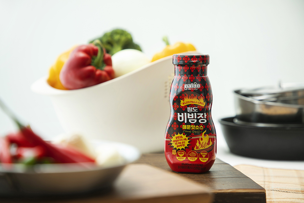 팔도 비빔장 매운맛소스 제품촬영